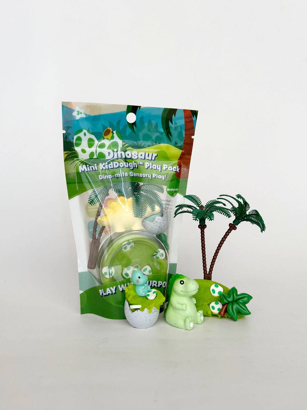 Earth Grown KidDoughs (KidDoughs by EGKD) - Dinosaur Mini KidDough Play Pack