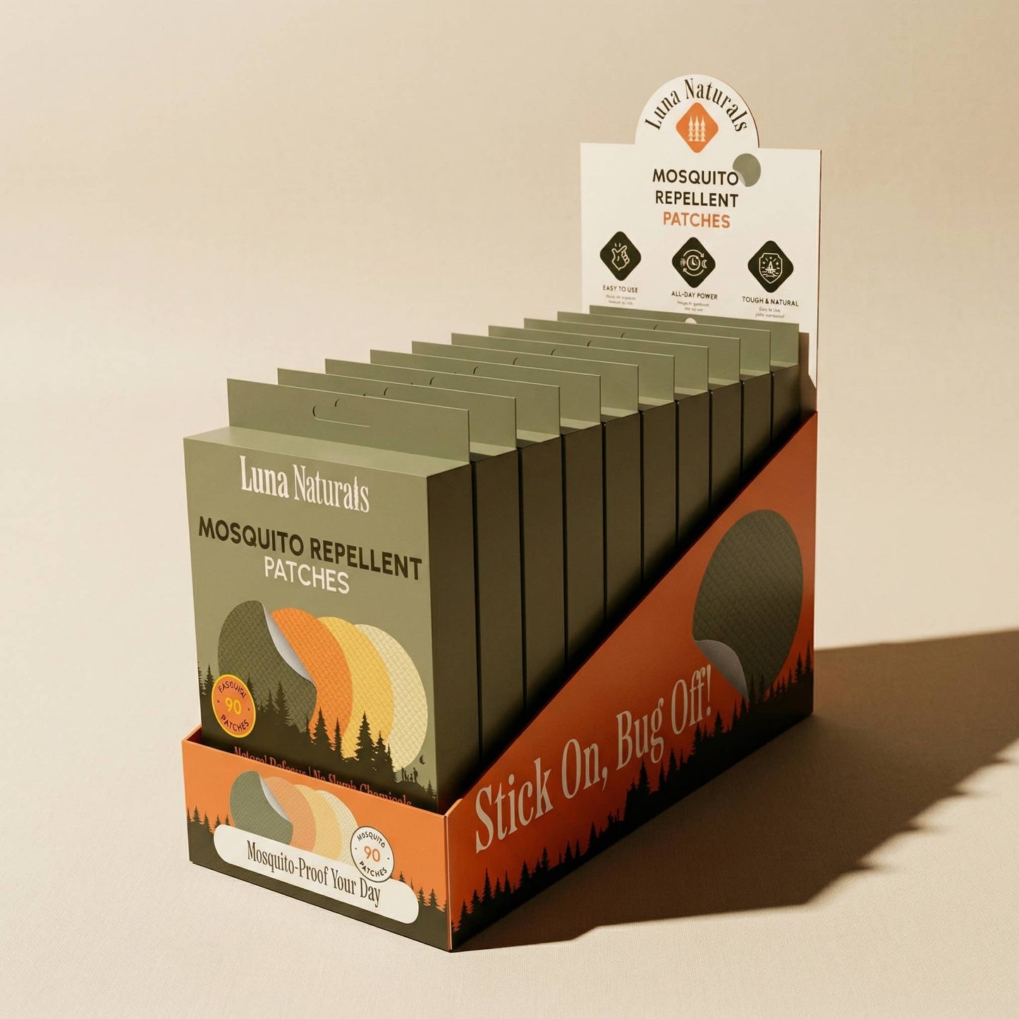 Mosquito Repellent Patches | Fresh & Herbal