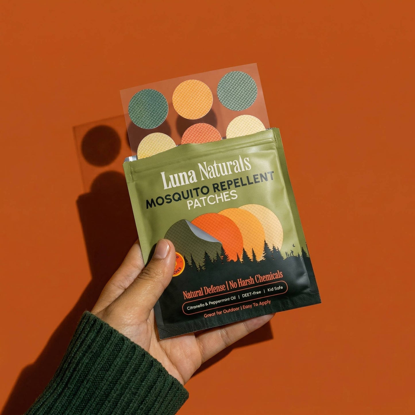 Mosquito Repellent Patches | Fresh & Herbal