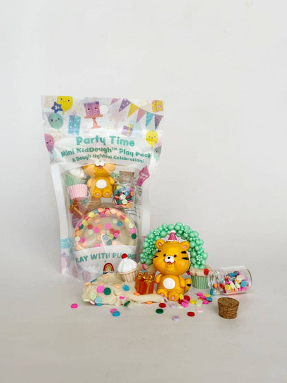Earth Grown KidDoughs (KidDoughs by EGKD) - Party Time Mini KidDough Play Pack