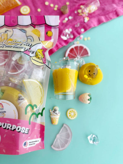 Earth Grown KidDoughs (KidDoughs by EGKD) - Lemonade KidDough Play Kit