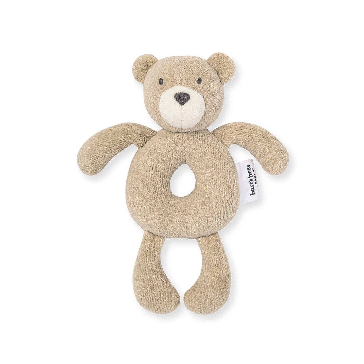 Plush Baby Rattle by Burt's Bees Baby | Bear