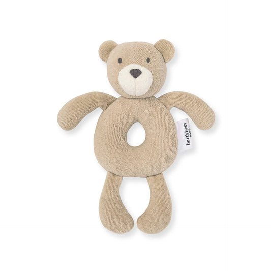Plush Baby Rattle by Burt's Bees Baby | Bear