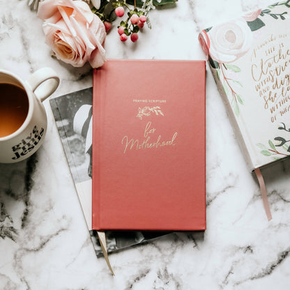 Praying Scripture for Motherhood Journal  by The Daily Grace Co