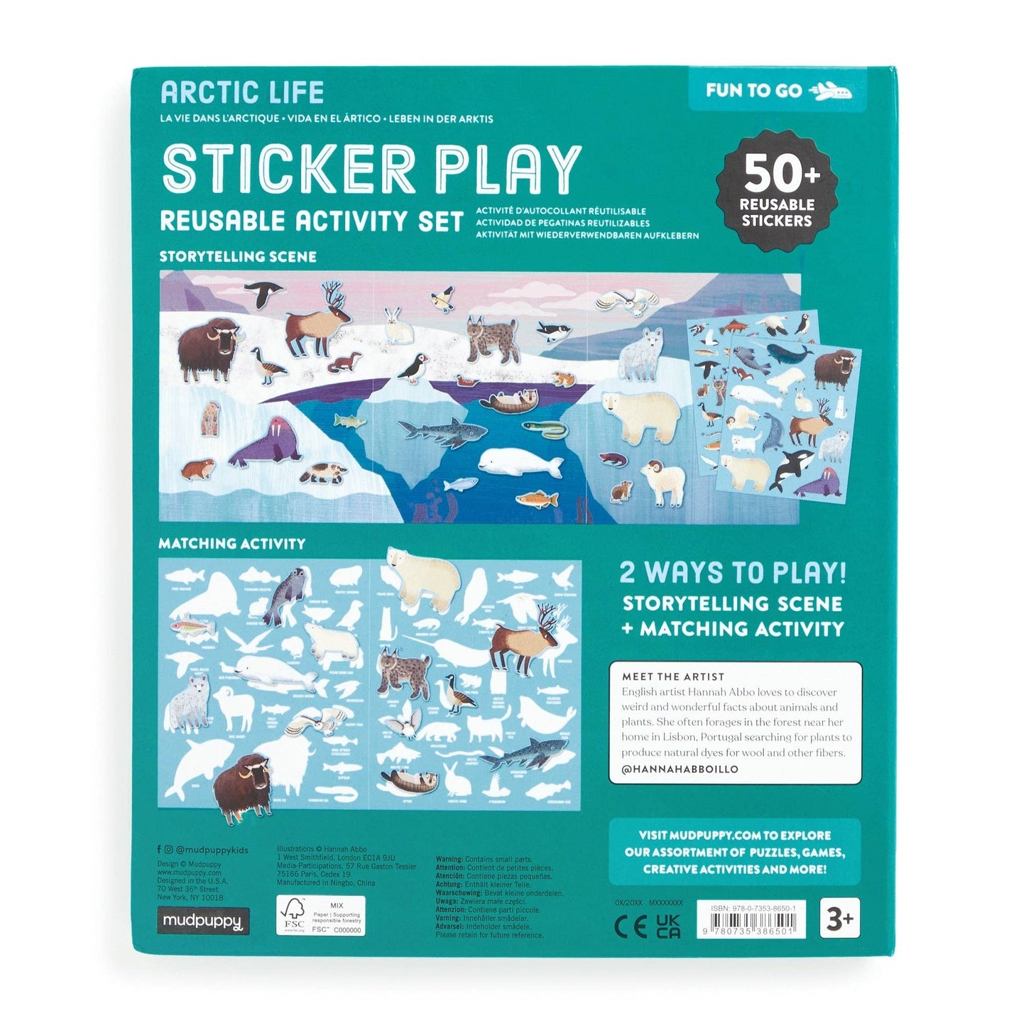 Sticker Play Reusable Activity Set Arctic Life