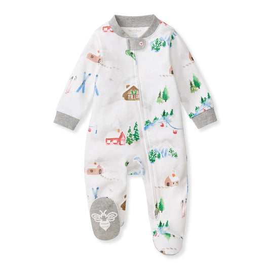 Ski Slopes Organic Cotton Sleep & Play