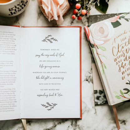 Praying Scripture for Motherhood Journal  by The Daily Grace Co