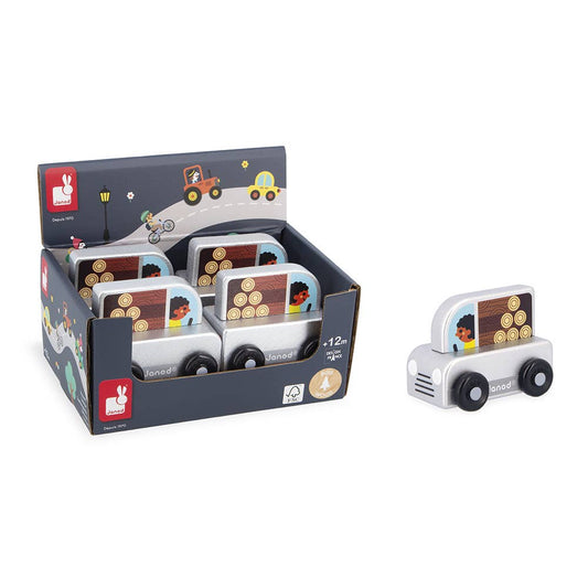 Janod - Crossroads Countryside Logging Truck Display x4
