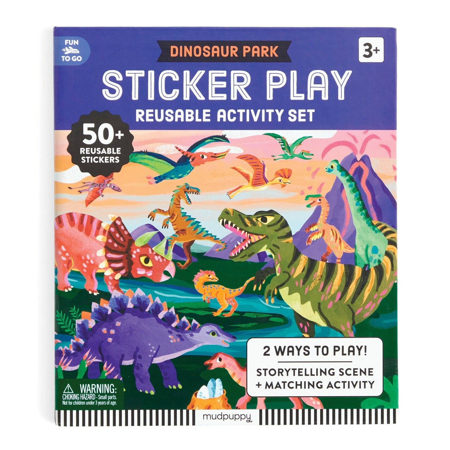 Sticker Play Reusable Activity Set | Dinosaur Park
