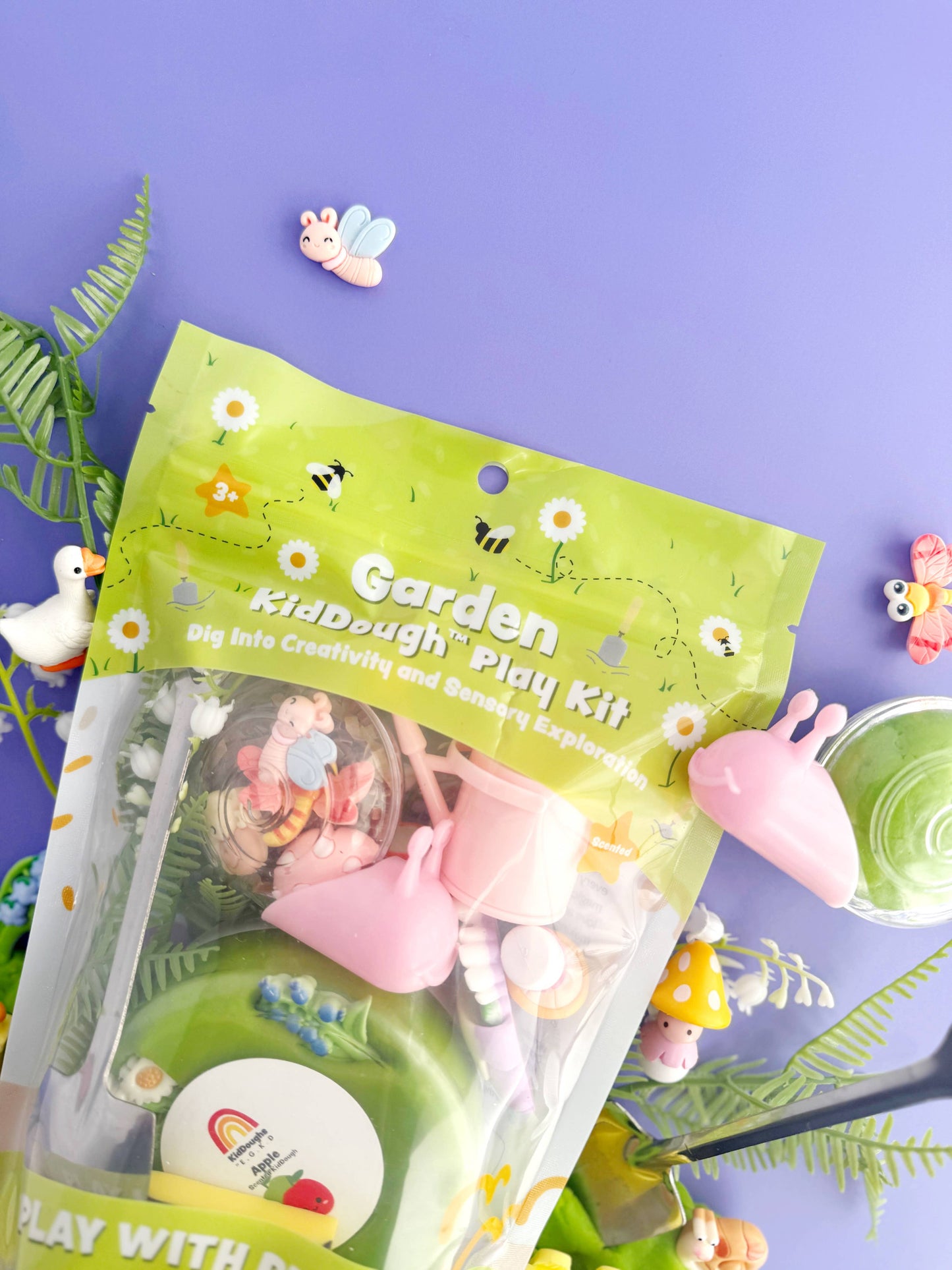 Earth Grown KidDoughs (KidDoughs by EGKD) - Garden KidDough Play Kit