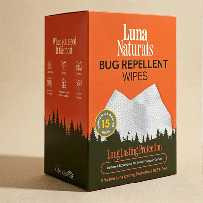 Bug Repellent Wipes | Lemon Eucalyptus Oil