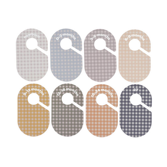 Baby Closet Dividers (Newborn to 24 Months): Gingham