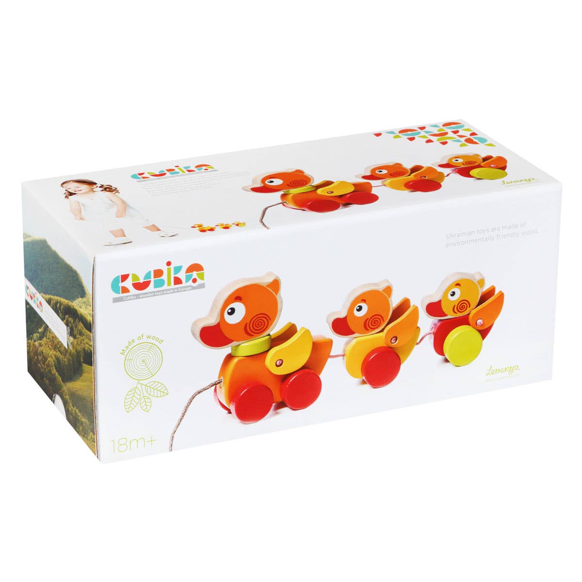 Cubika Wooden Walk-A-Long | Traveling Duck
