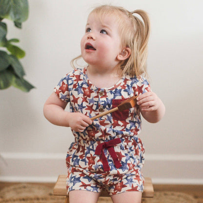 Burt's Bees Baby - American Stars Girl Romper
