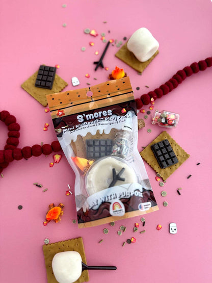 Earth Grown KidDoughs (KidDoughs by EGKD) - S'mores Mini Play Pack