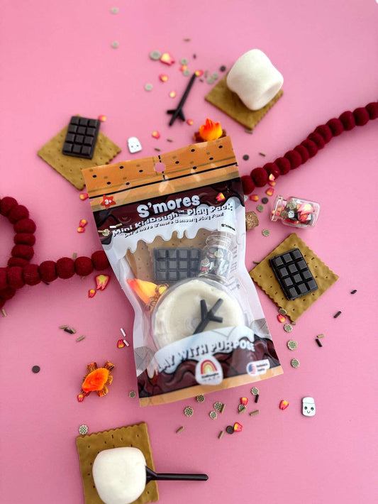 Earth Grown KidDoughs (KidDoughs by EGKD) - S'mores Mini Play Pack