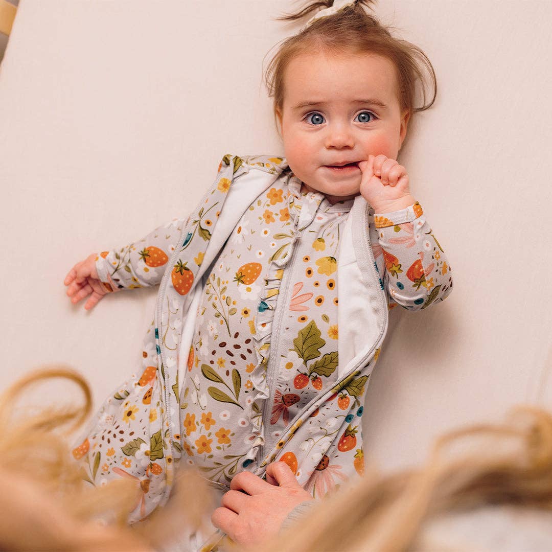 Baby Sleep Bag by Milk Snob | Strawberry Fields