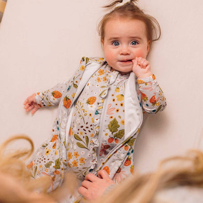 Baby Sleep Bag by Milk Snob | Strawberry Fields