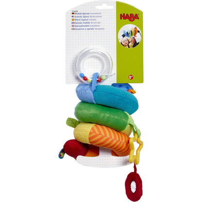 HABA USA - Rainbow Activity Spiral Stroller Toy