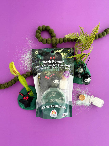 Earth Grown KidDoughs (KidDoughs by EGKD) - Dark Forest Mini KidDough Play Pack