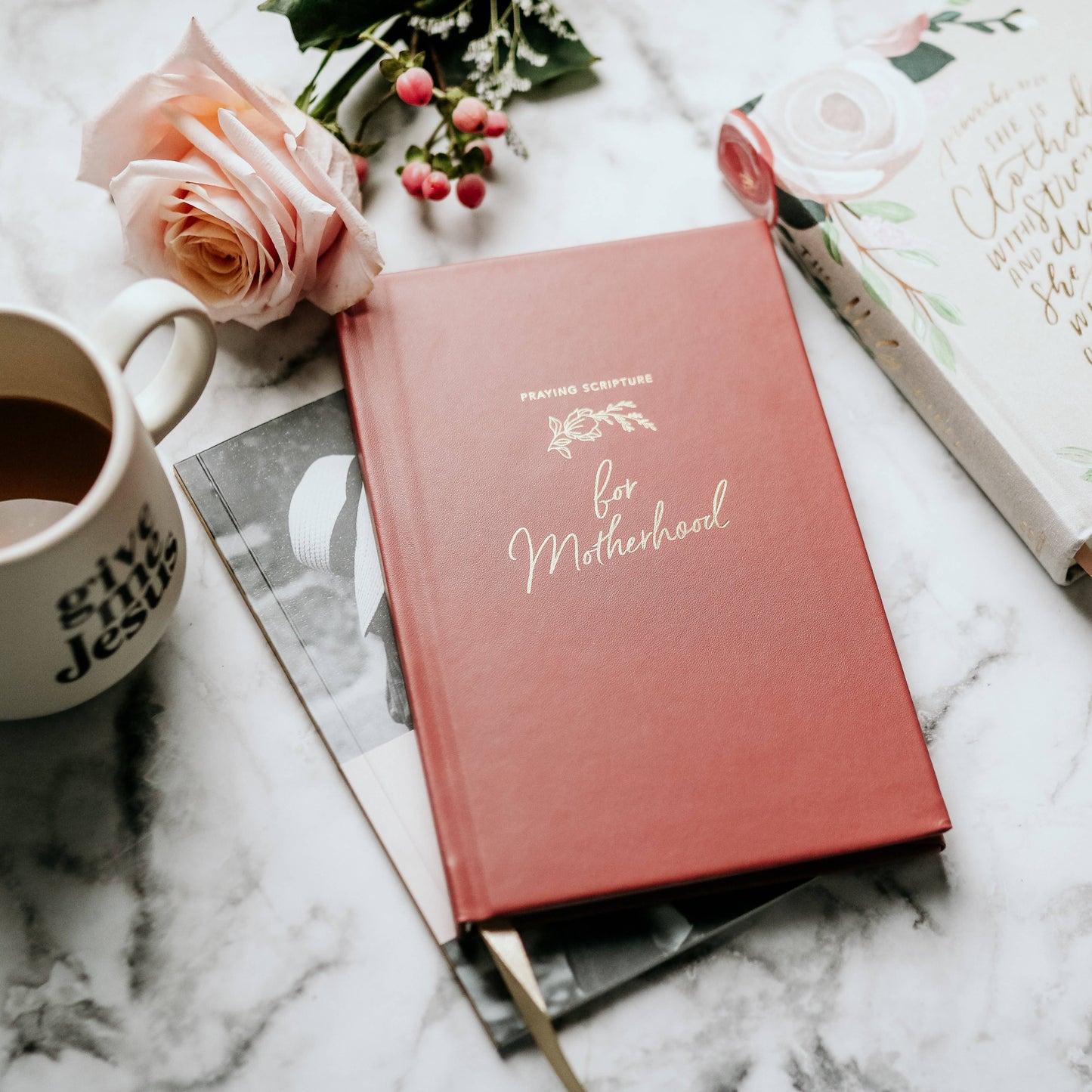 Praying Scripture for Motherhood Journal  by The Daily Grace Co