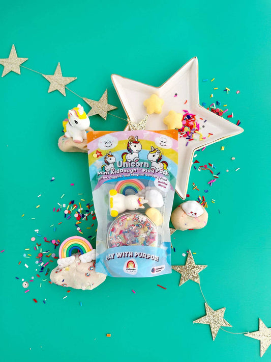 Earth Grown KidDoughs (KidDoughs by EGKD) - Unicorn Mini Play Pack