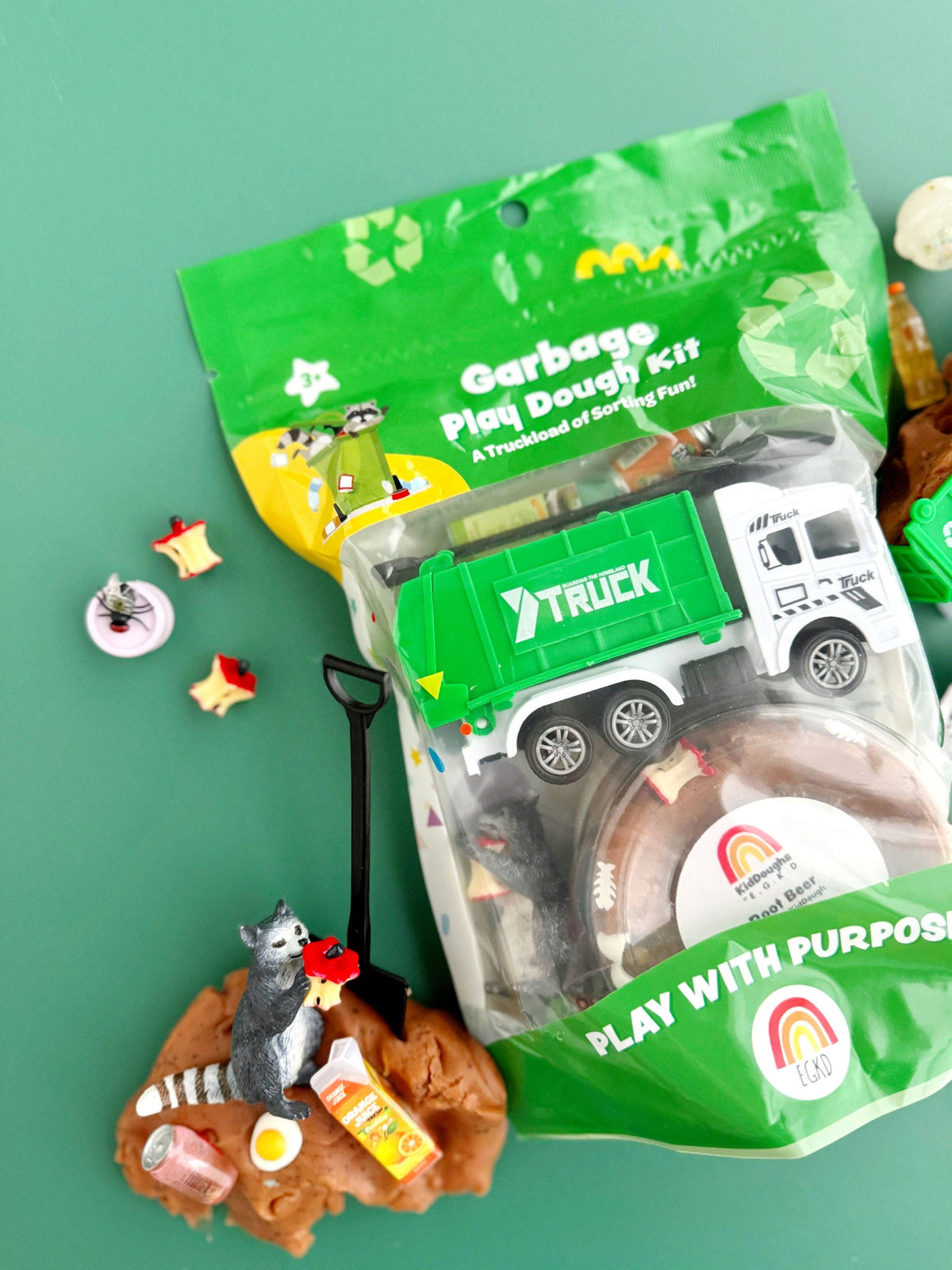 Earth Grown KidDoughs (KidDoughs by EGKD) - Garbage KidDough Play Kit