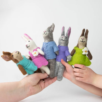 Felt Bunny Dolls