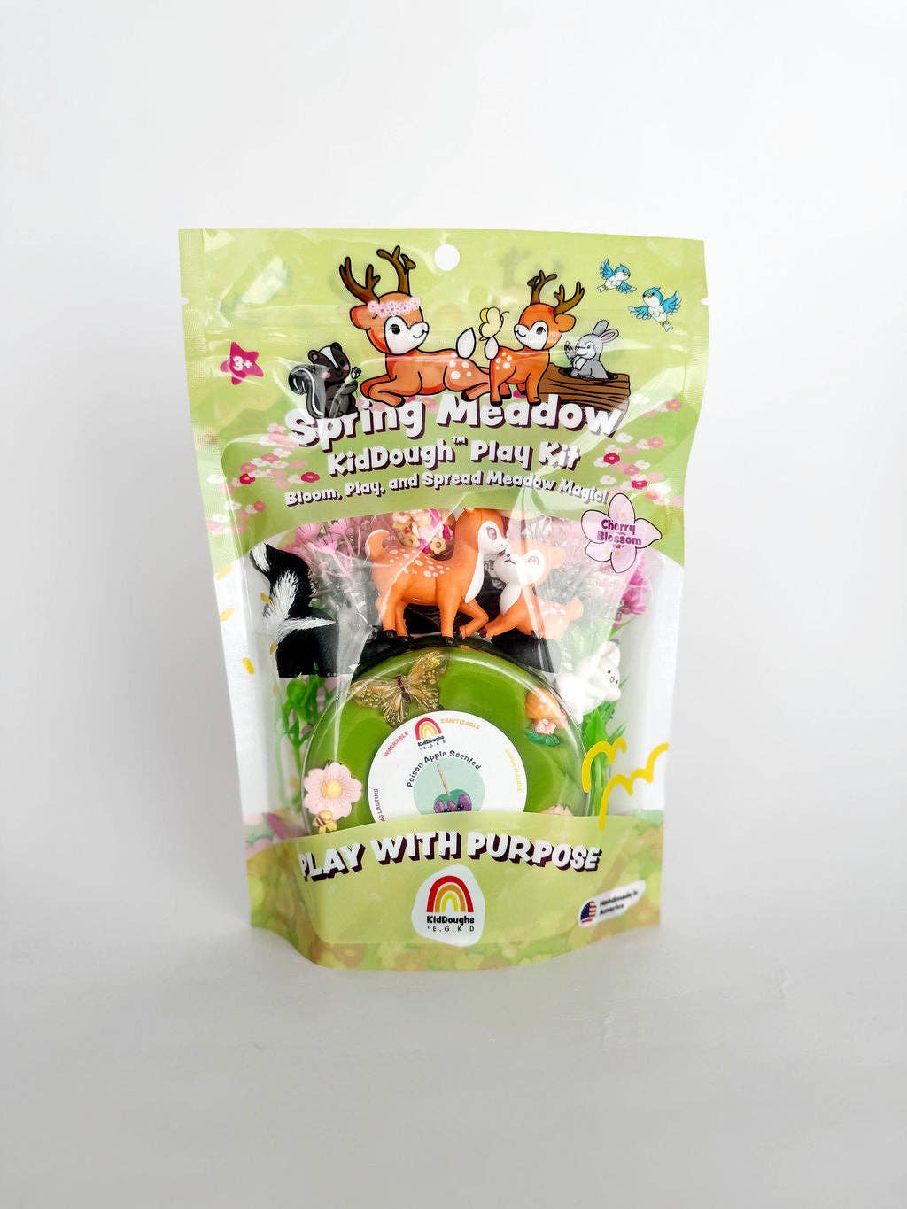 Earth Grown KidDoughs (KidDoughs by EGKD) - Spring Meadow KidDough Play Kit