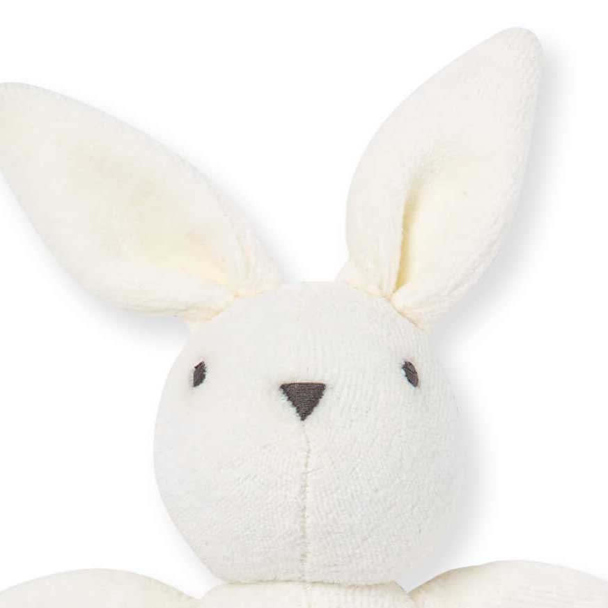 Plush Baby Rattle by Burt`s Bees | Bunny