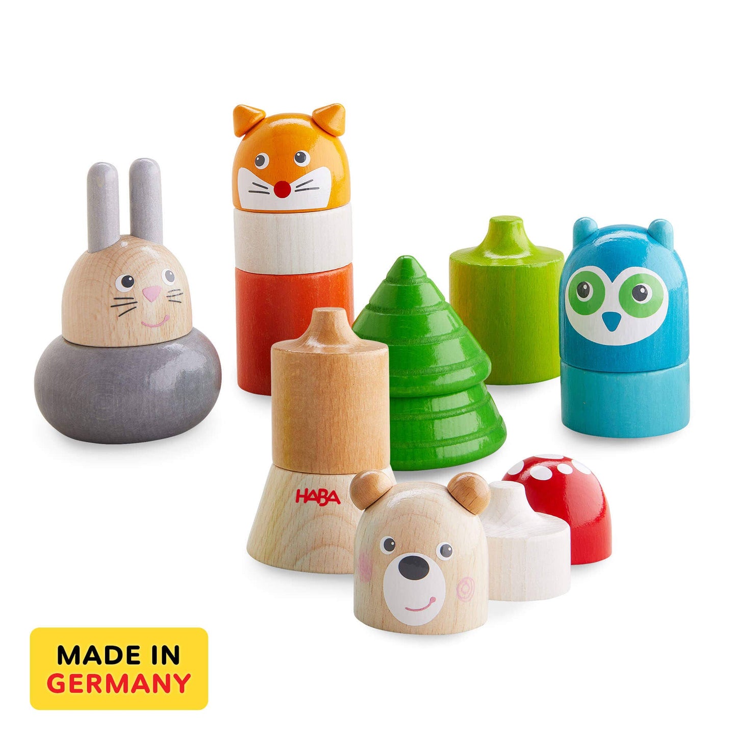 Stacking Toy by HABA USA | Forest Animals