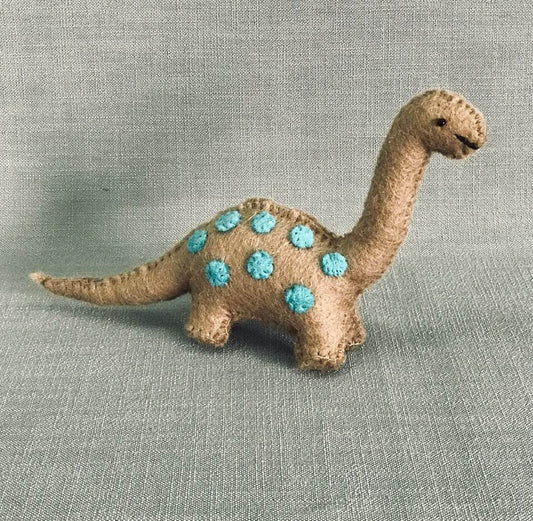 Dinosaur | Mini Grey and Blue