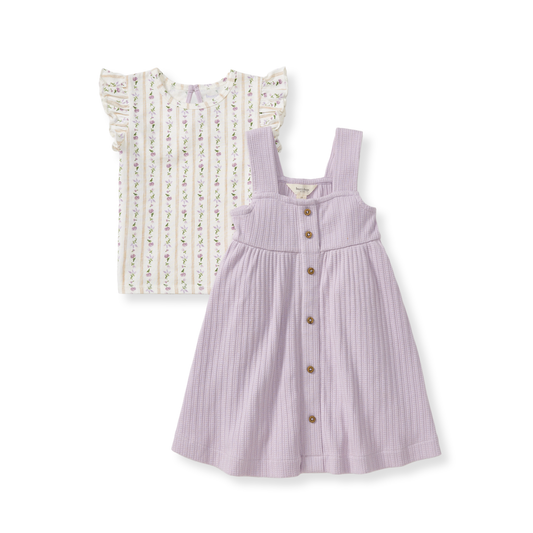 Infant Tee & Dress Set | Burt's Bees Baby | Farmhouse Floral