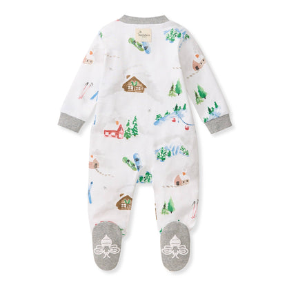 Ski Slopes Organic Cotton Sleep & Play