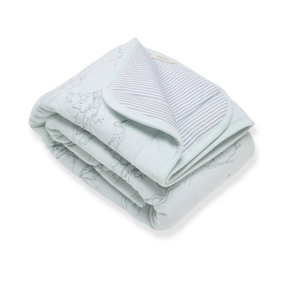Cotton Baby Blanket by Burt`s Bees | Swaying Branches Ice Flow