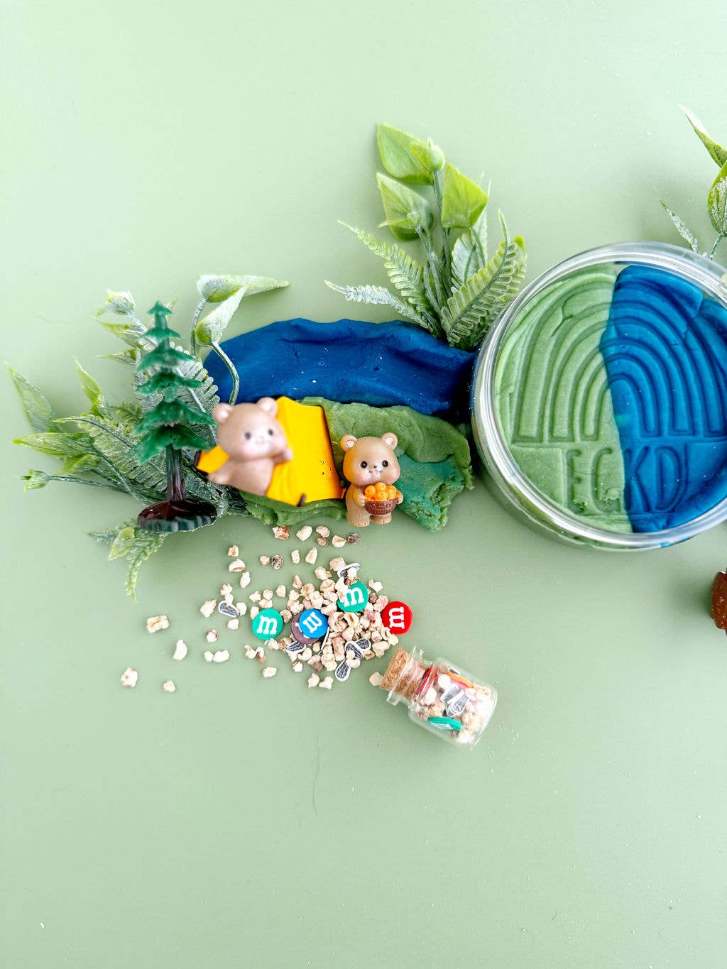 KidDoughs by EGKD - Camping Play Kit