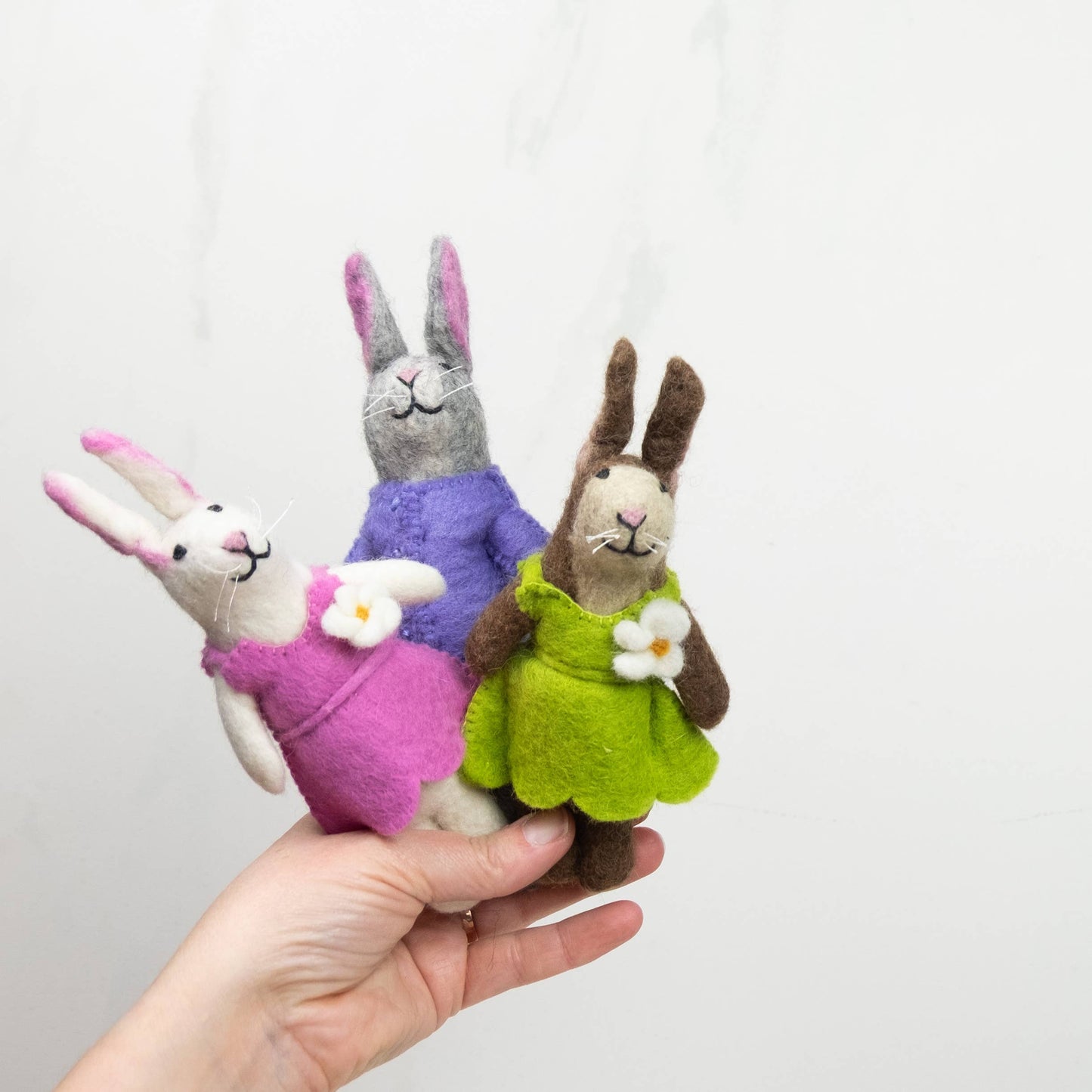 Felt Bunny Dolls