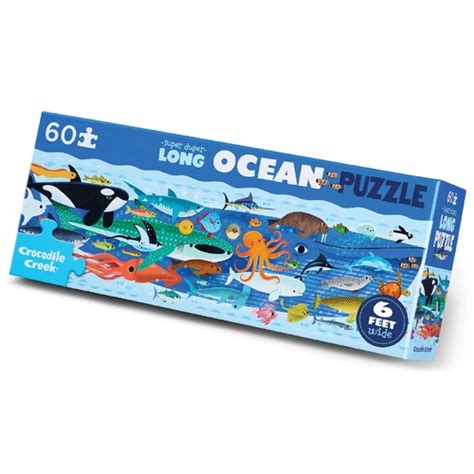 60 Piece Super Duper Long Puzzle | Ocean