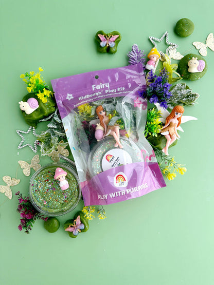 Earth Grown KidDoughs (KidDoughs by EGKD) - Fairy KidDough Play Kit