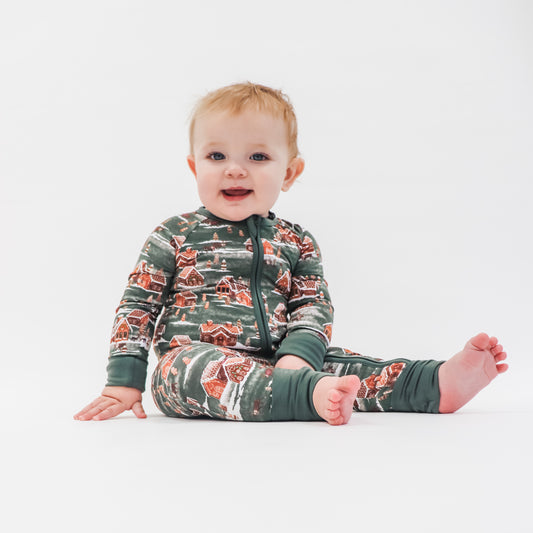 Zippered Romper by Little Alaskan | Christmas Village