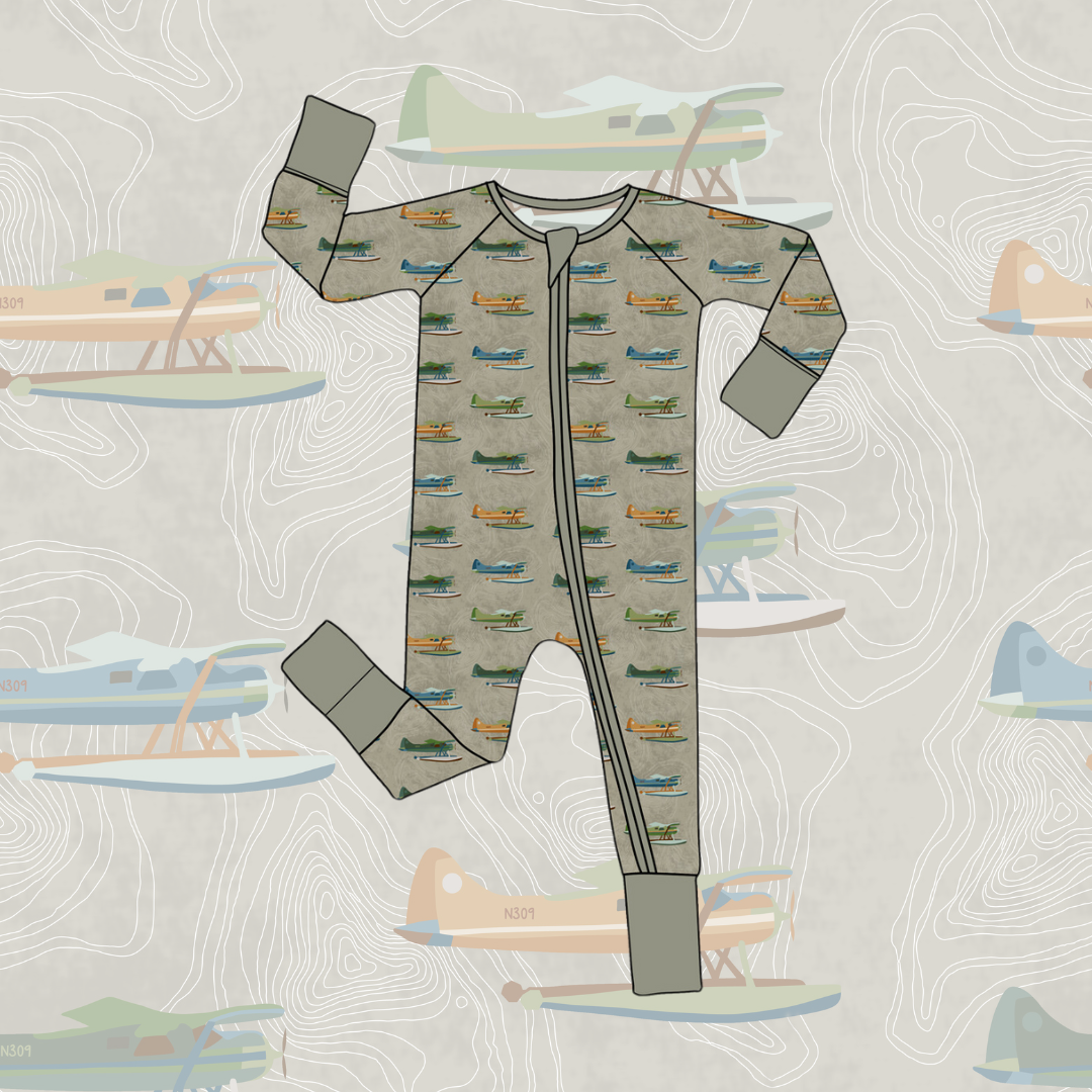 Zippered Romper by Little Alaskan | Puddle Jumper