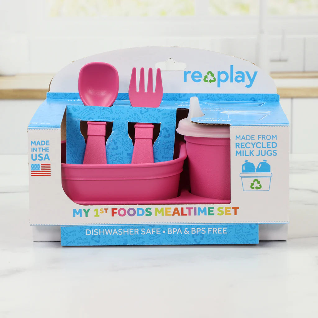 First Foods Set by Re-Play | Pink