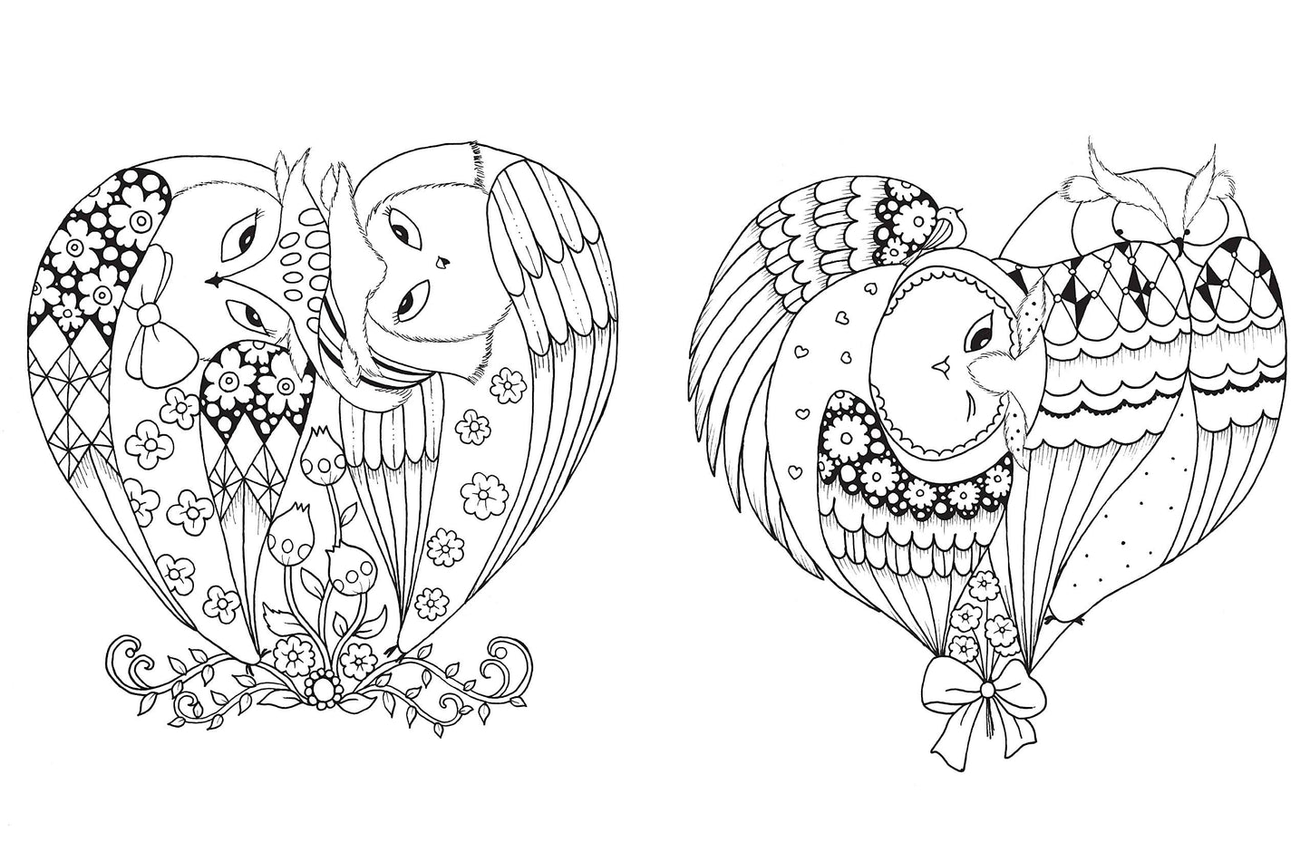 A Million Owls Coloring Book