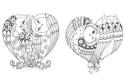 A Million Owls Coloring Book