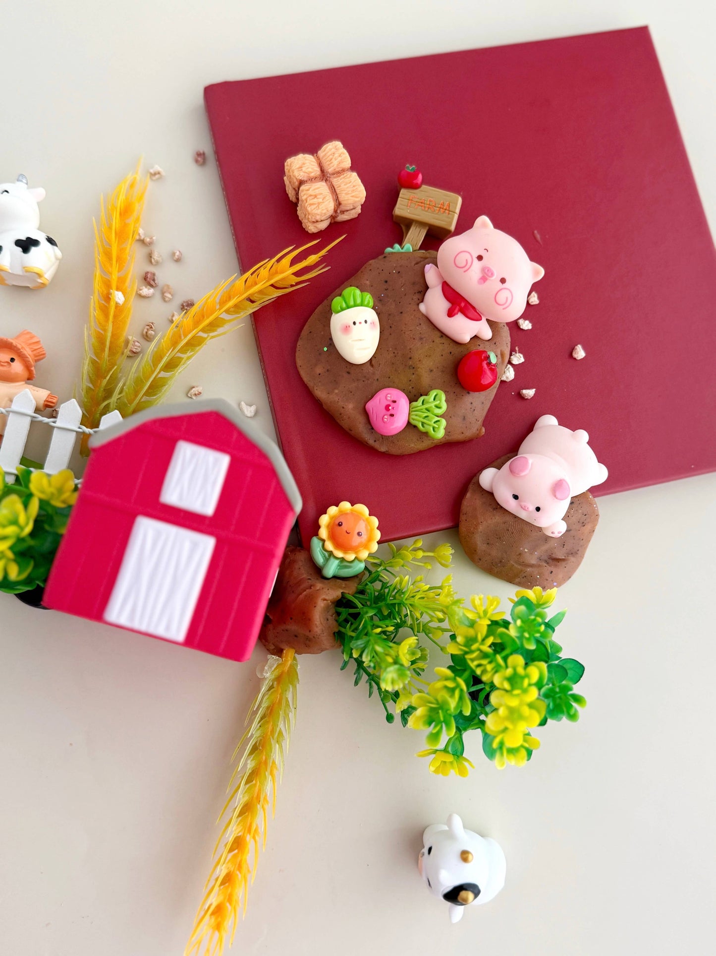 Earth Grown KidDoughs (KidDoughs by EGKD) - Farm KidDough Play Kit