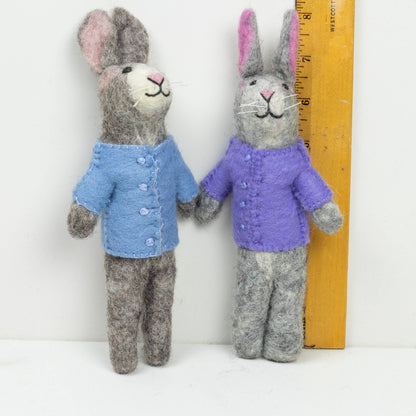 Felt Bunny Dolls