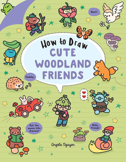 How to Draw Cute Woodland Friends | Angela Nguyen