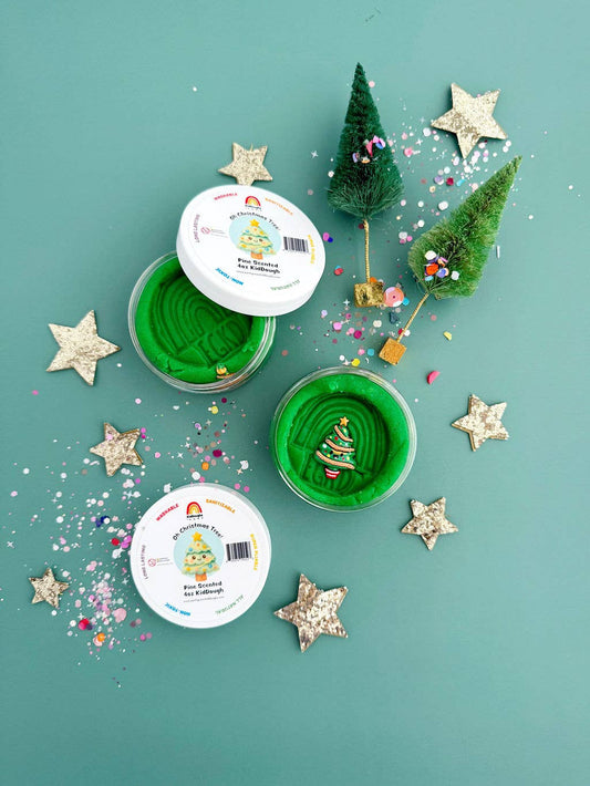Earth Grown KidDoughs (KidDoughs by EGKD) - Oh Christmas Tree KidDough - 4 Ounce