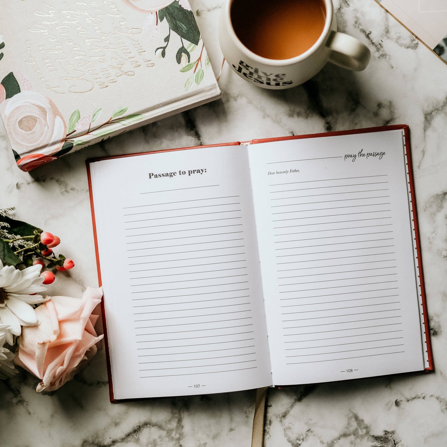 Praying Scripture for Motherhood Journal  by The Daily Grace Co