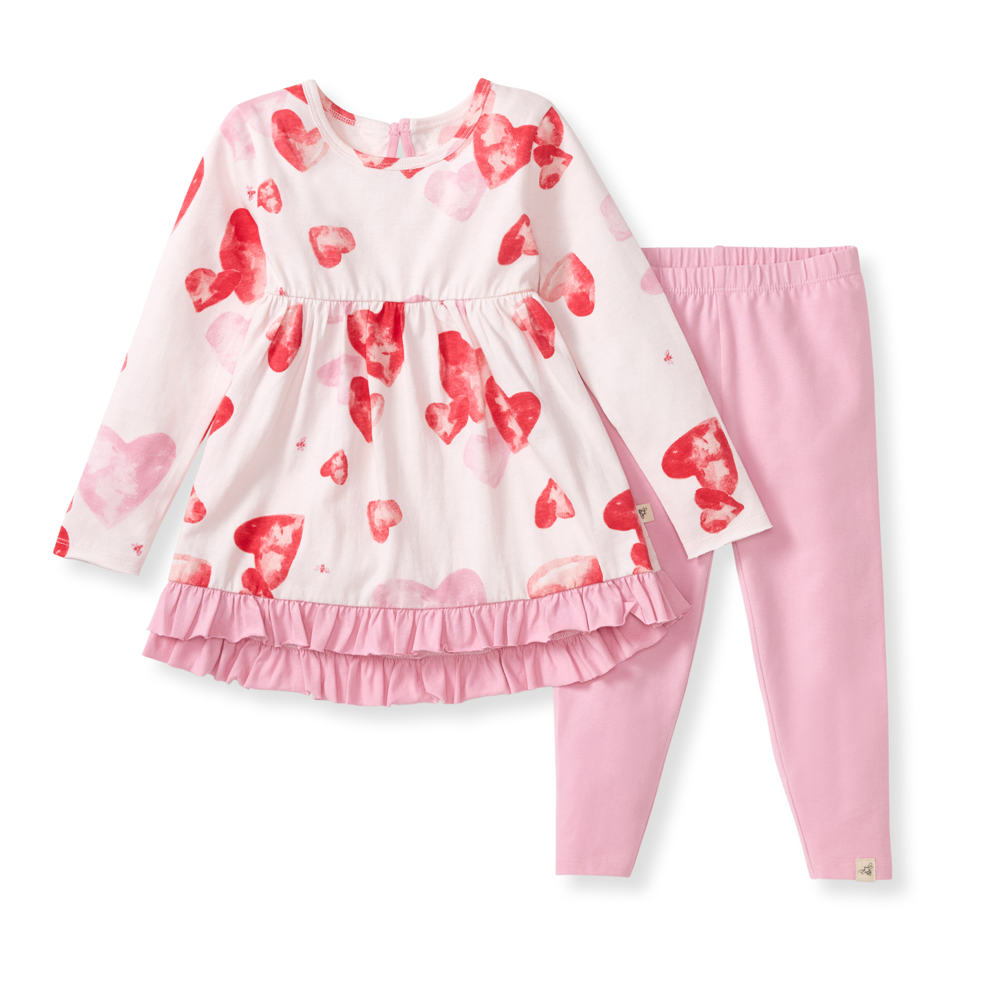 Tunic Set by Burt`s Bees Baby | I Heart You